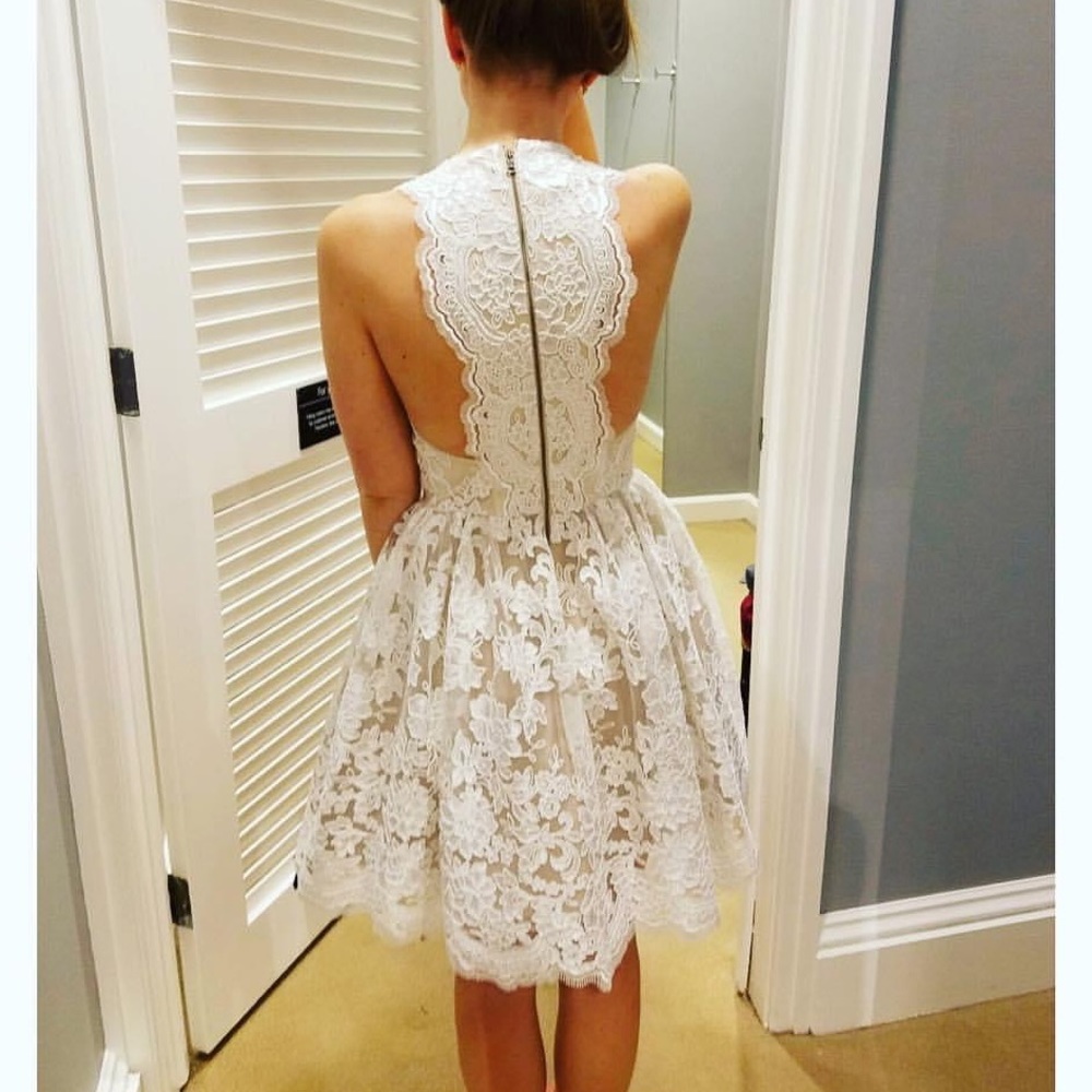 Alice and Olivia- lace dress